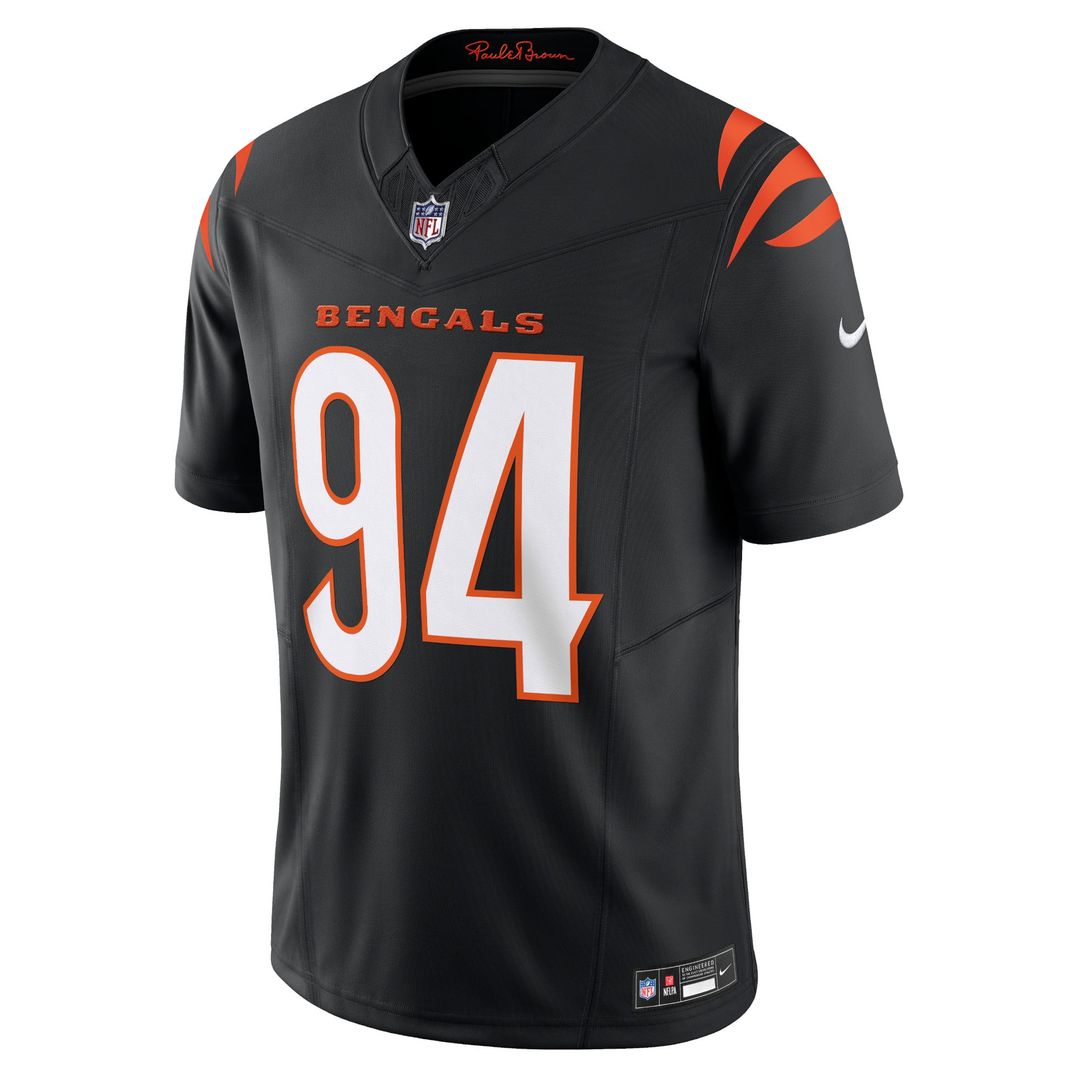 Sam Hubbard Cincinnati Bengals White Vapor F.U.S.E. Limited Jersey