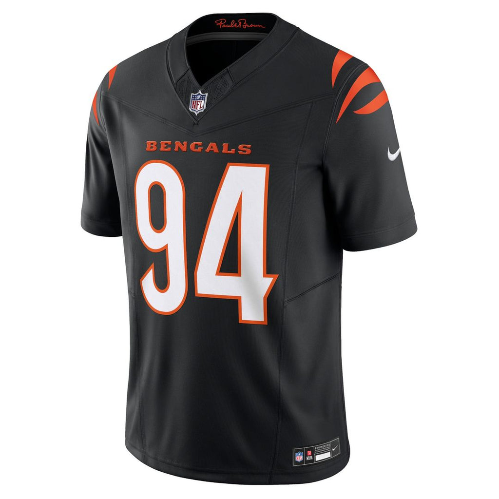 Sam Hubbard Cincinnati Bengals Black Vapor F.U.S.E. Limited Jersey
