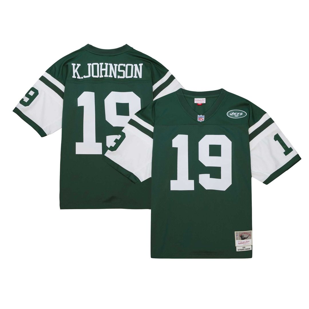 Keyshawn Johnson New York Jets Kelly Green Legacy Replica Jersey
