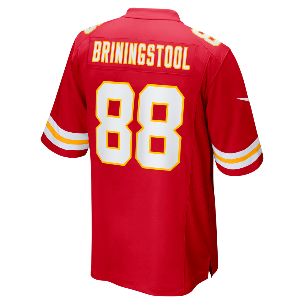 Jake Briningstool Kansas City Chiefs Red Team Game Jersey