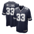 Javonte Williams Dallas Cowboys Navy Team Game Jersey