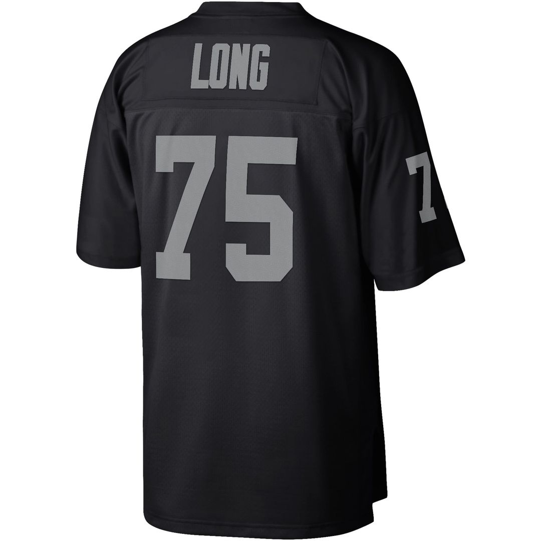 Howie Long Las Vegas Raiders Black Legacy Replica Jersey