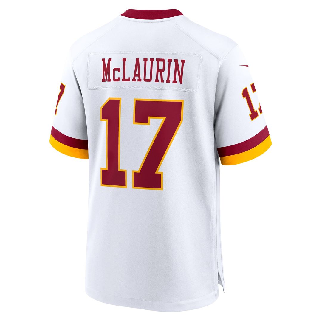 Washington Commanders Terry McLaurin White Game Super Bowl Era Jersey