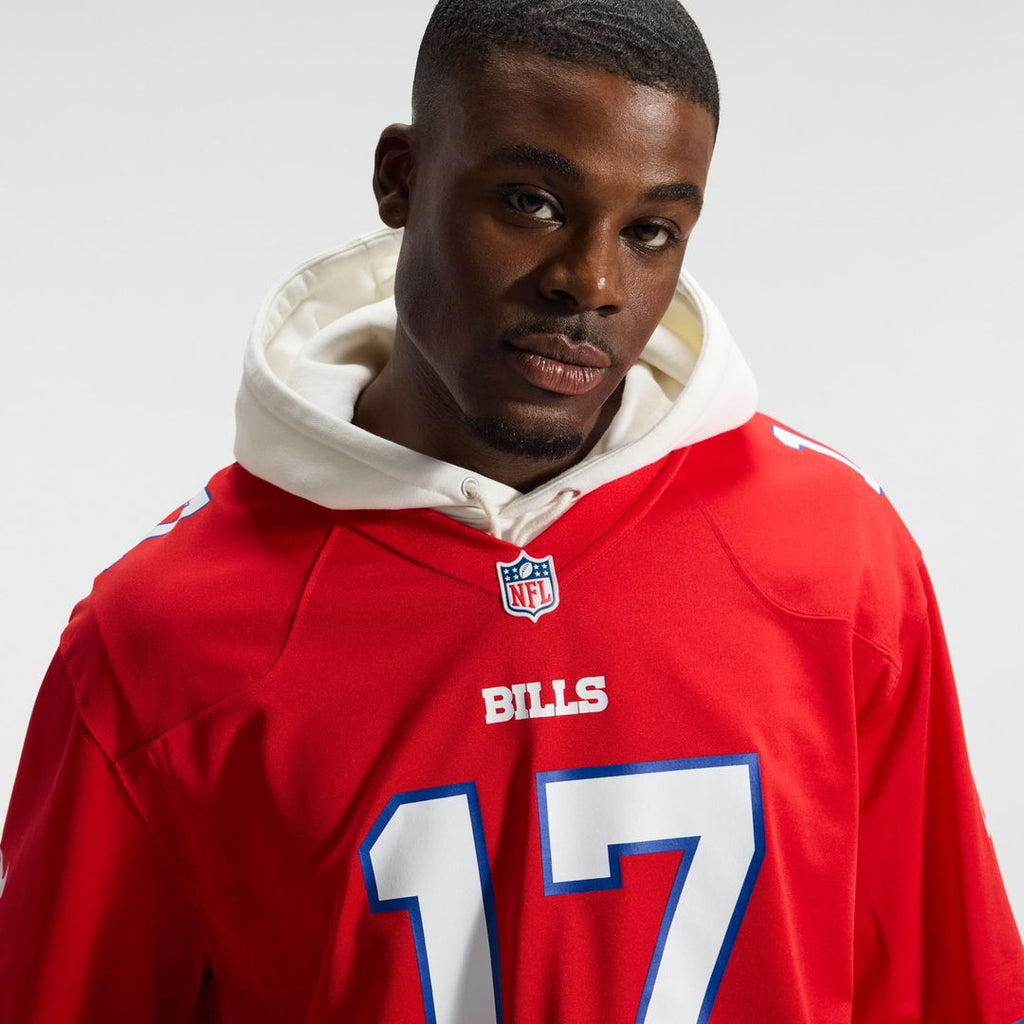 Josh Allen Buffalo Bills White White Game Player Jersey