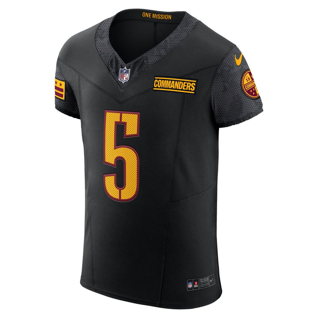 Jayden Daniels Washington Commanders Burgundy Team Vapor F.U.S.E. Elite Jersey