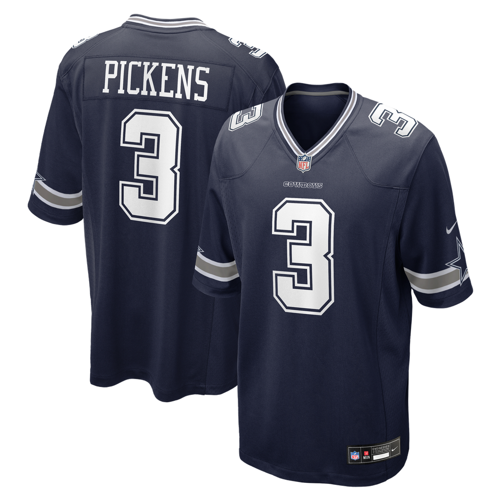 George Pickens Dallas Cowboys Navy Game Jersey