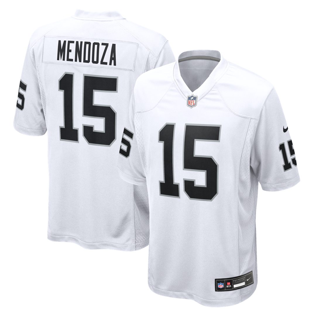 Fernando Mendoza Las Vegas Raiders White Game Player Jersey