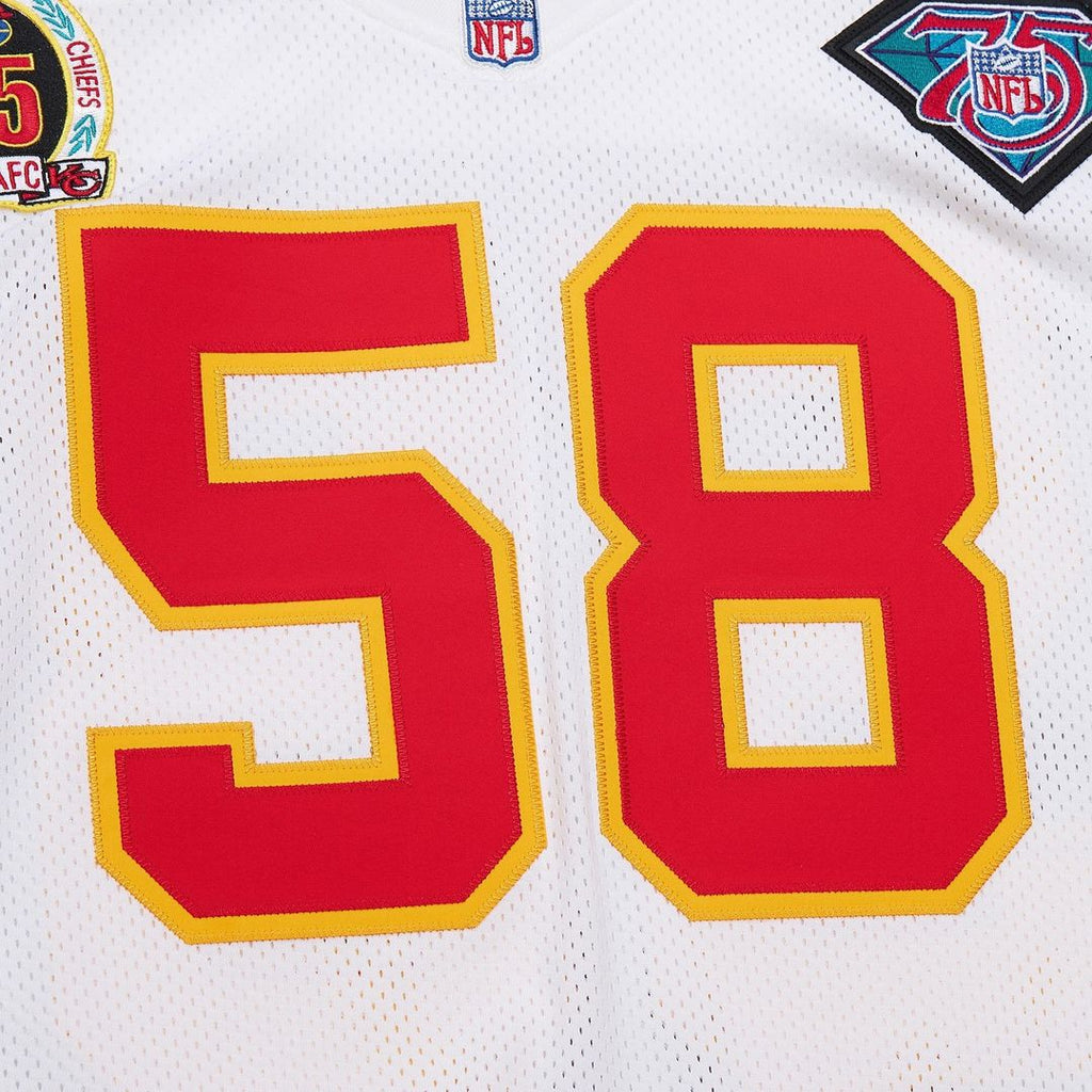 Derrick Thomas Kansas City Chiefs 1994 White Authentic Throwback Retired Player Jersey