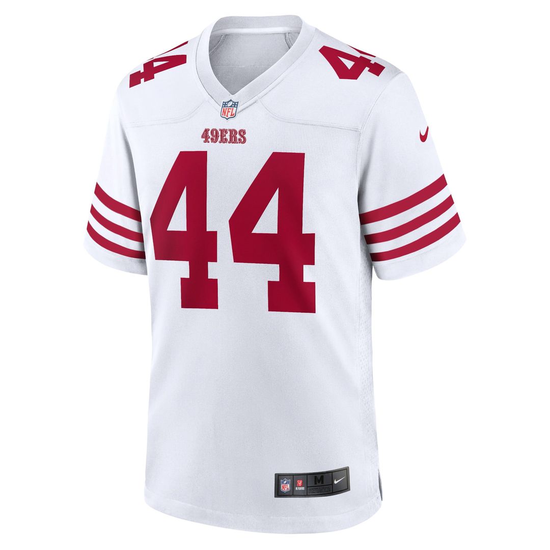 Kyle Juszczyk San Francisco 49ers White Player Game Jersey
