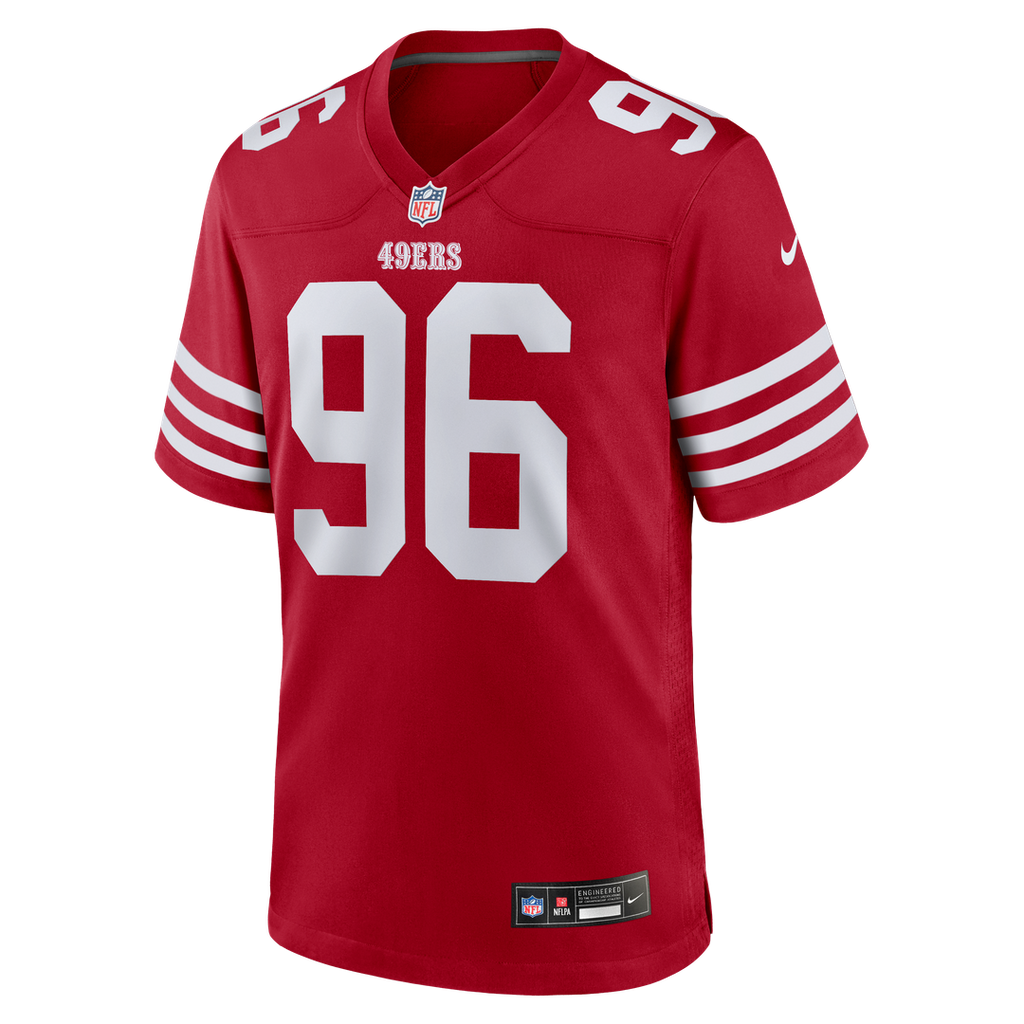 Jordan Jefferson San Francisco 49ers Scarlet Team Game Jersey