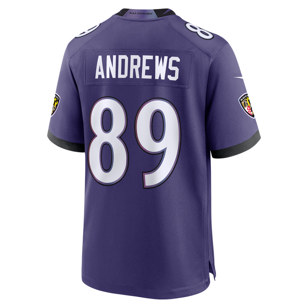 Mark Andrews Baltimore Ravens Purple Team Game Jersey