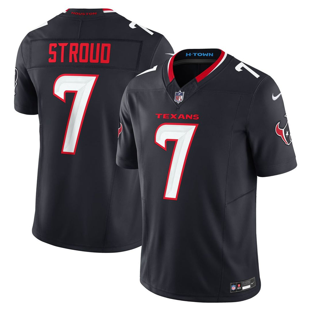 C.J. Stroud Houston Texans Navy Vapor F.U.S.E. Limited Jersey