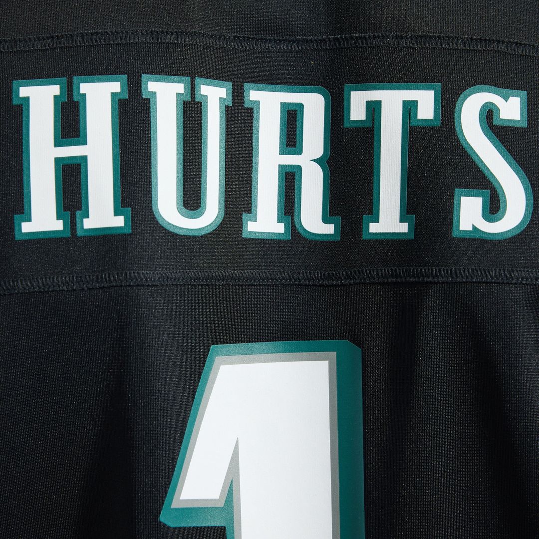 Jalen Hurts Philadelphia Eagles Black Alternate Game Jersey