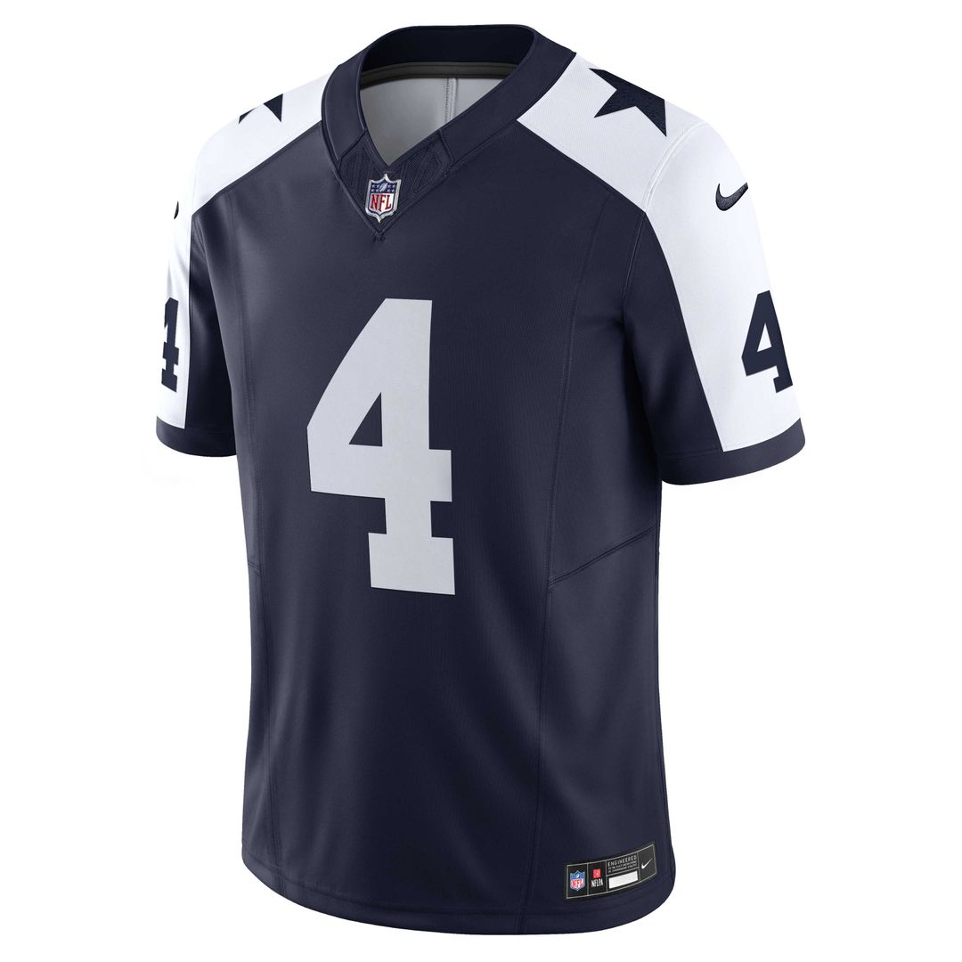 Dak Prescott Dallas Cowboys Navy Vapor F.U.S.E. Limited Jersey