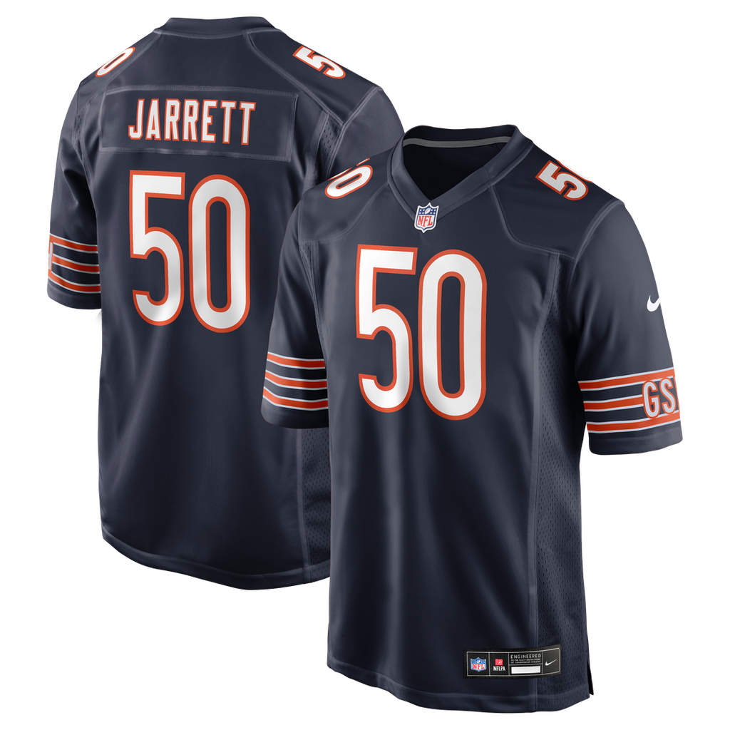 Grady Jarrett Chicago Bears Navy Team Game Jersey