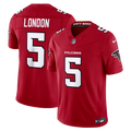 Drake London Atlanta Falcons Red Team Vapor F.U.S.E. Stitched Limited Jersey