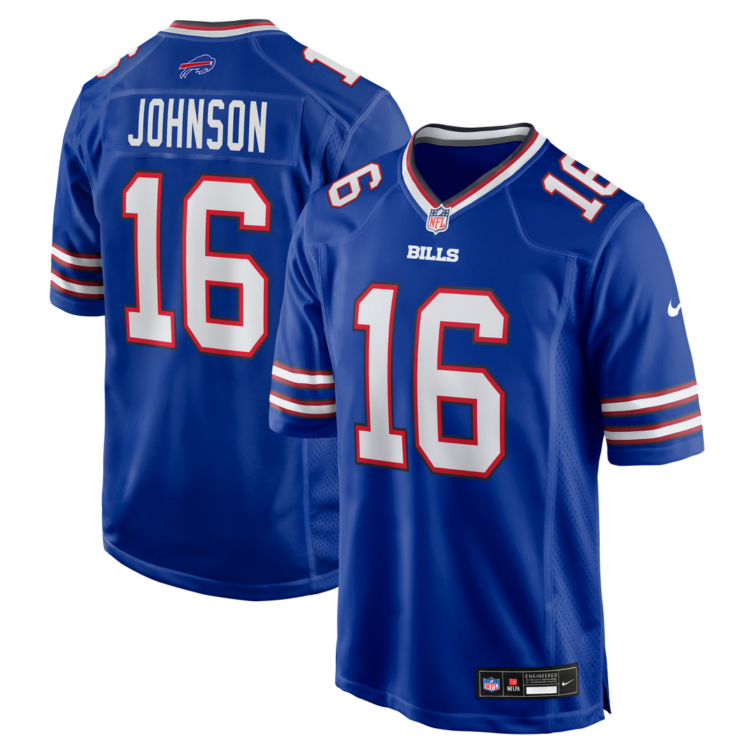 Xavier Johnson Buffalo Bills Royal Game Jersey