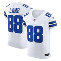 CeeDee Lamb Dallas Cowboys White Vapor F.U.S.E. Elite Jersey