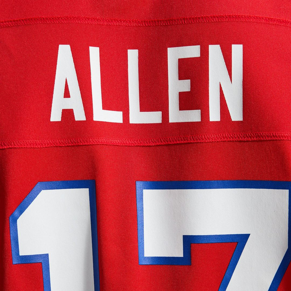 Josh Allen Buffalo Bills White Game Player Jersey