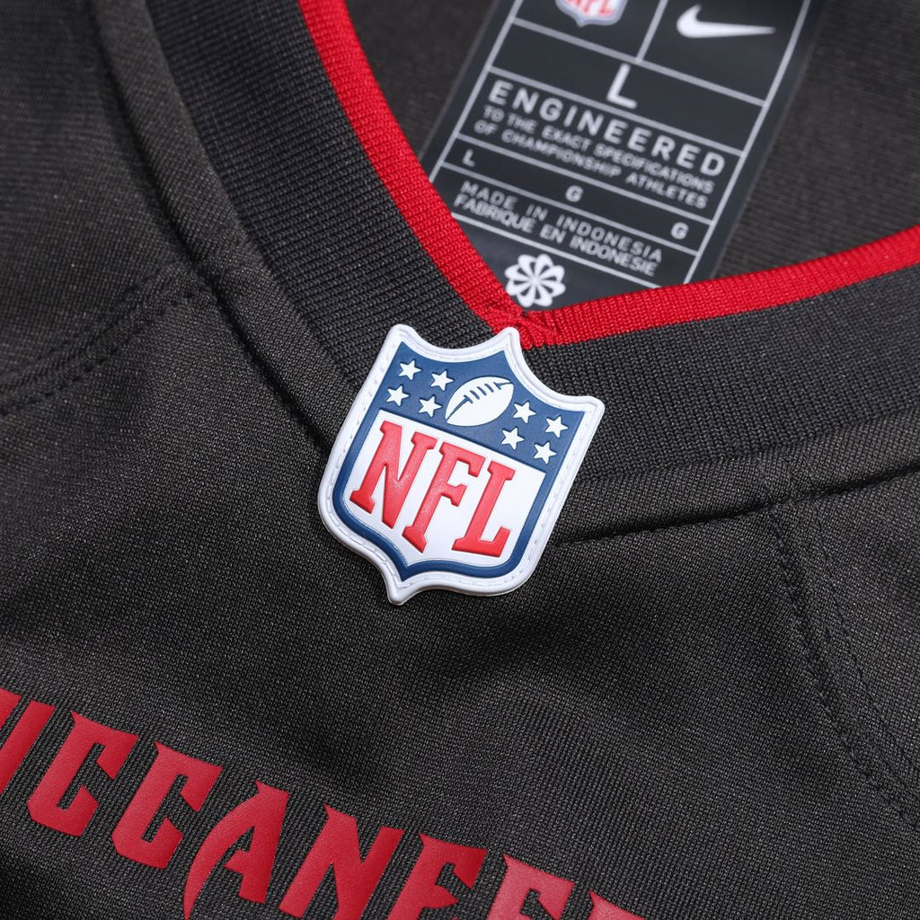 Emeka Egbuka Tampa Bay Buccaneers Pewter Alternate Game Player Jersey