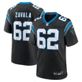 Chandler Zavala Carolina Panthers Black Game Jersey