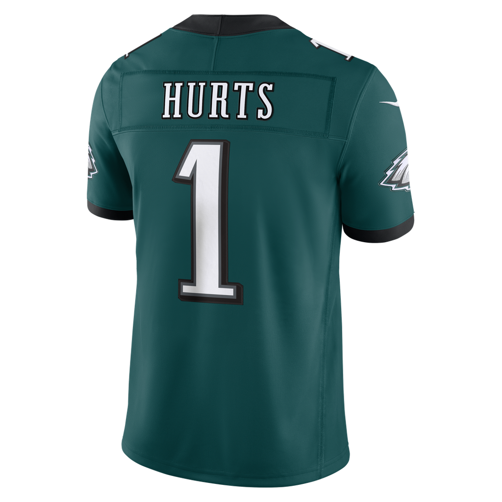 Jalen Hurts Philadelphia Eagles Kelly Green Alternate Vapor F.U.S.E. Stitched Limited Jersey