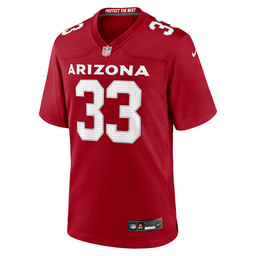Trey Benson Arizona Cardinals Cardinal Team Game Jersey