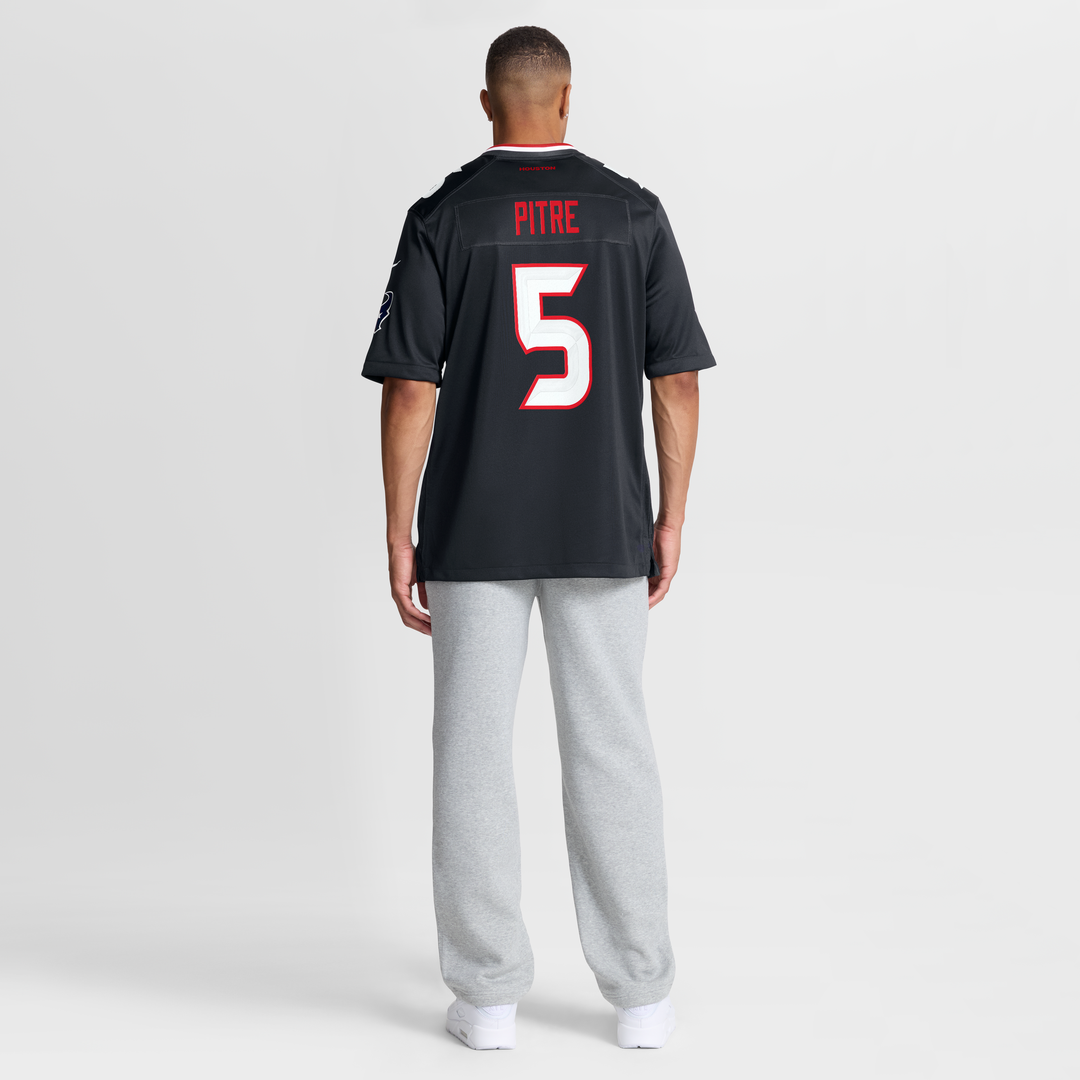 Jalen Pitre Houston Texans Navy Game Jersey