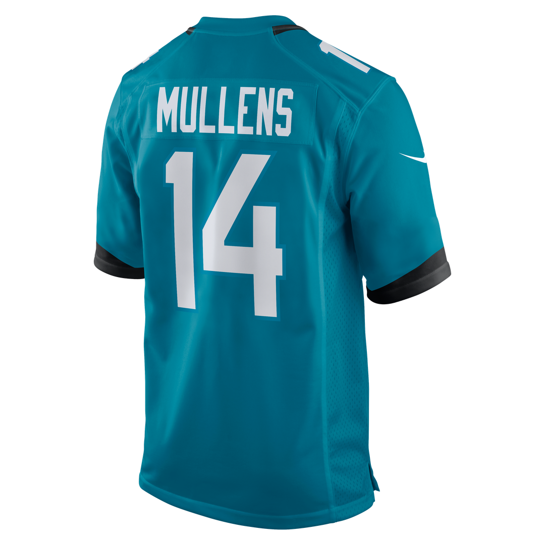 Nick Mullens Jacksonville Jaguars Teal Team Game Jersey