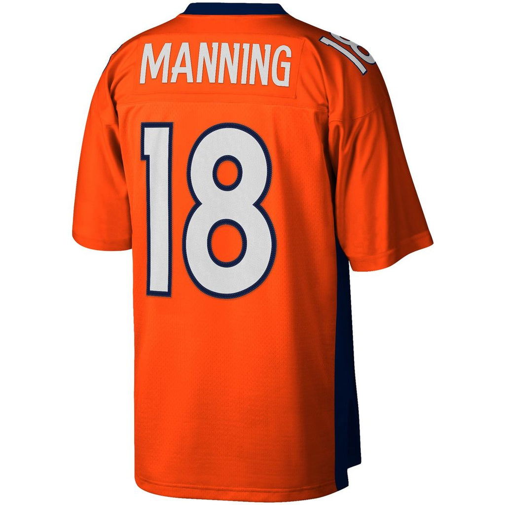 Peyton Manning Denver Broncos Orange Big & Tall 2015 Retired Player Replica Jersey