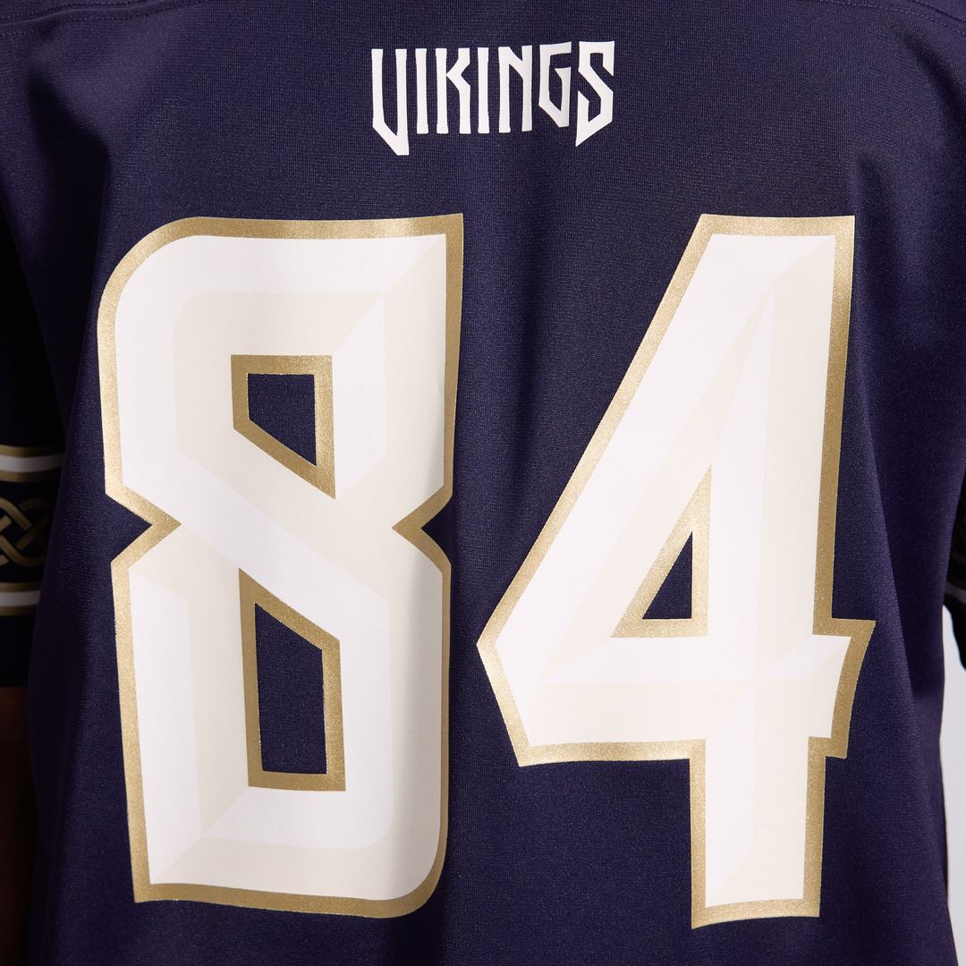 Randy Moss Minnesota Vikings Purple 2026 Rivalries Collection Game Jersey