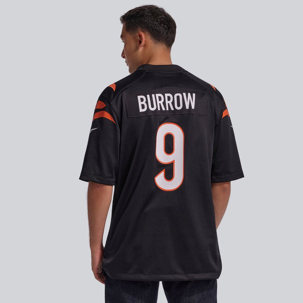 Joe Burrow Cincinnati Bengals Black Player Game Jersey