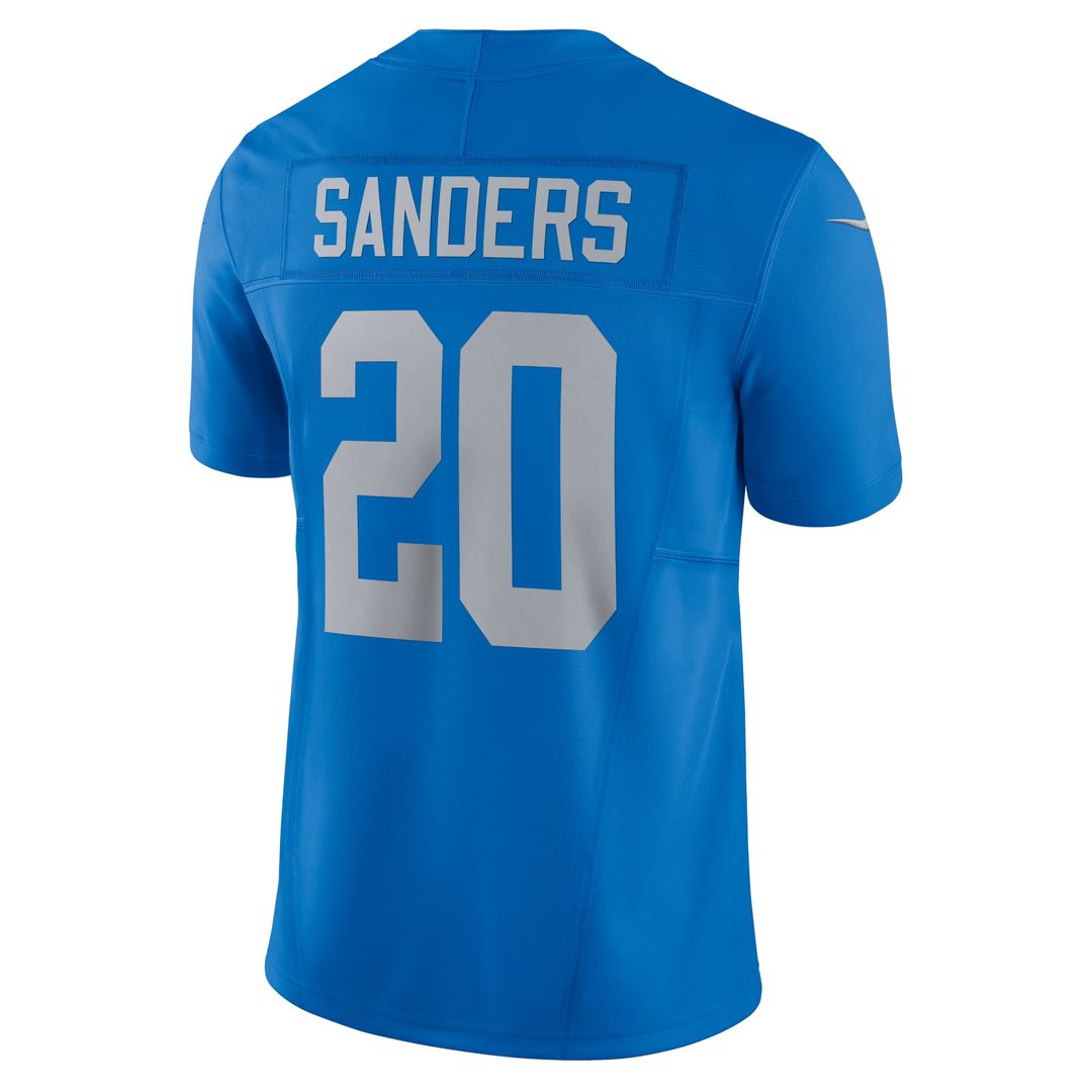 Barry Sanders Detroit Lions Blue Vapor F.U.S.E. Alternate Limited Jersey