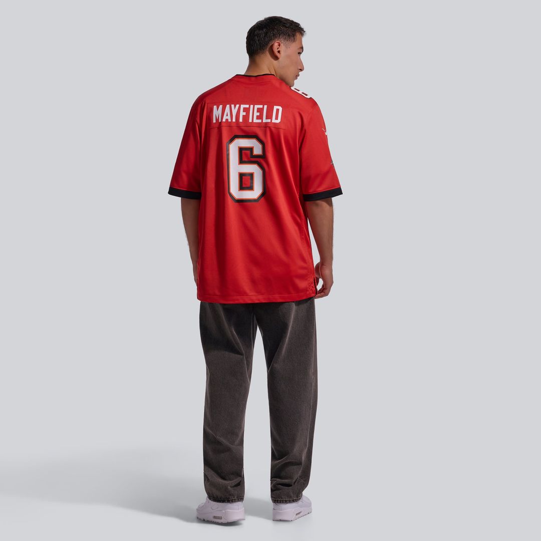 Baker Mayfield Tampa Bay Buccaneers Pewter Alternate Game Player Jersey