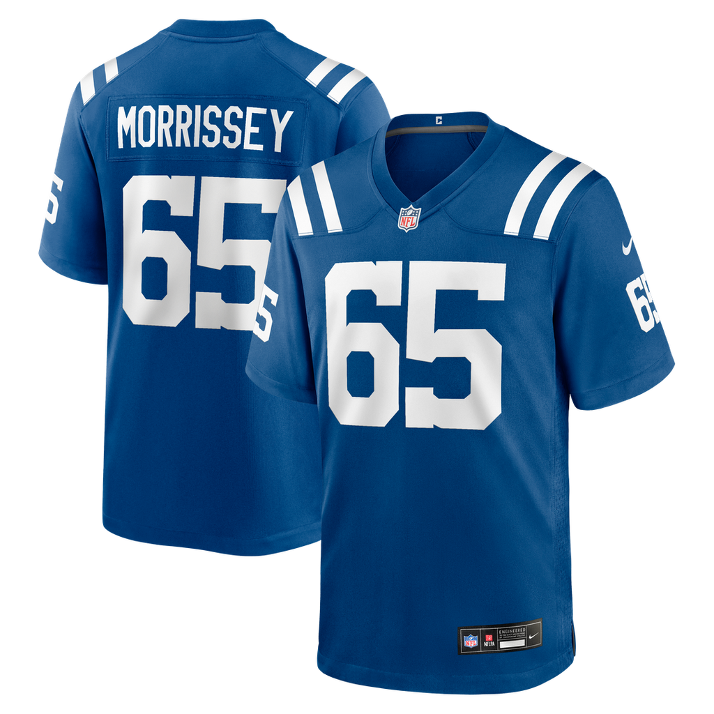 Jimmy Morrissey Indianapolis Colts Royal Team Game Jersey