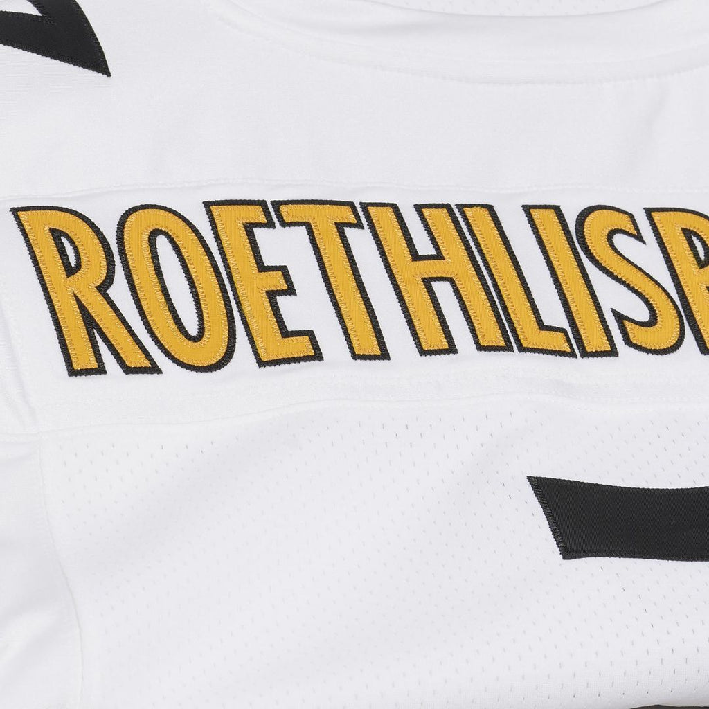 Ben Roethlisberger Pittsburgh Steelers White 2005 Authentic Throwback Jersey