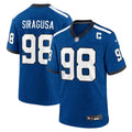 Tony Siragusa Indianapolis Colts Blue Retired Player Alternate Game Jersey