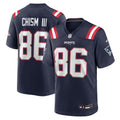 Efton Chism III New England Patriots Navy Team Game Jersey