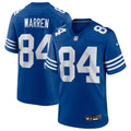 Tyler Warren Indianapolis Colts Royal Alternate Game Jersey