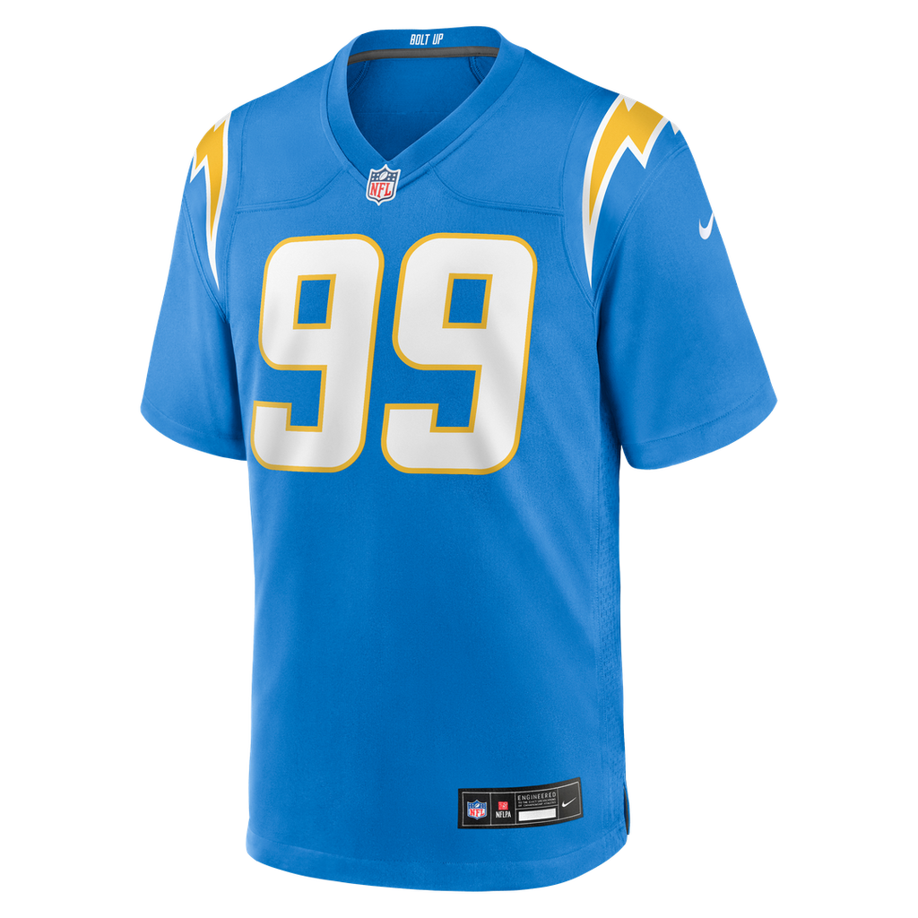 Scott Matlock Los Angeles Chargers Powder Blue Team Game Jersey