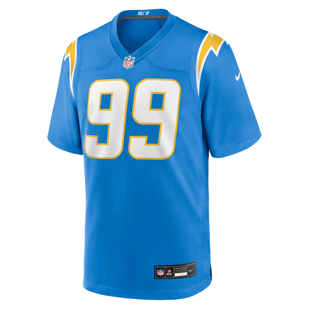 Scott Matlock Los Angeles Chargers Powder Blue Team Game Jersey