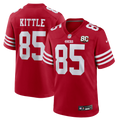 George Kittle San Francisco 49ers Scarlet 80th Anniversary Game Jersey
