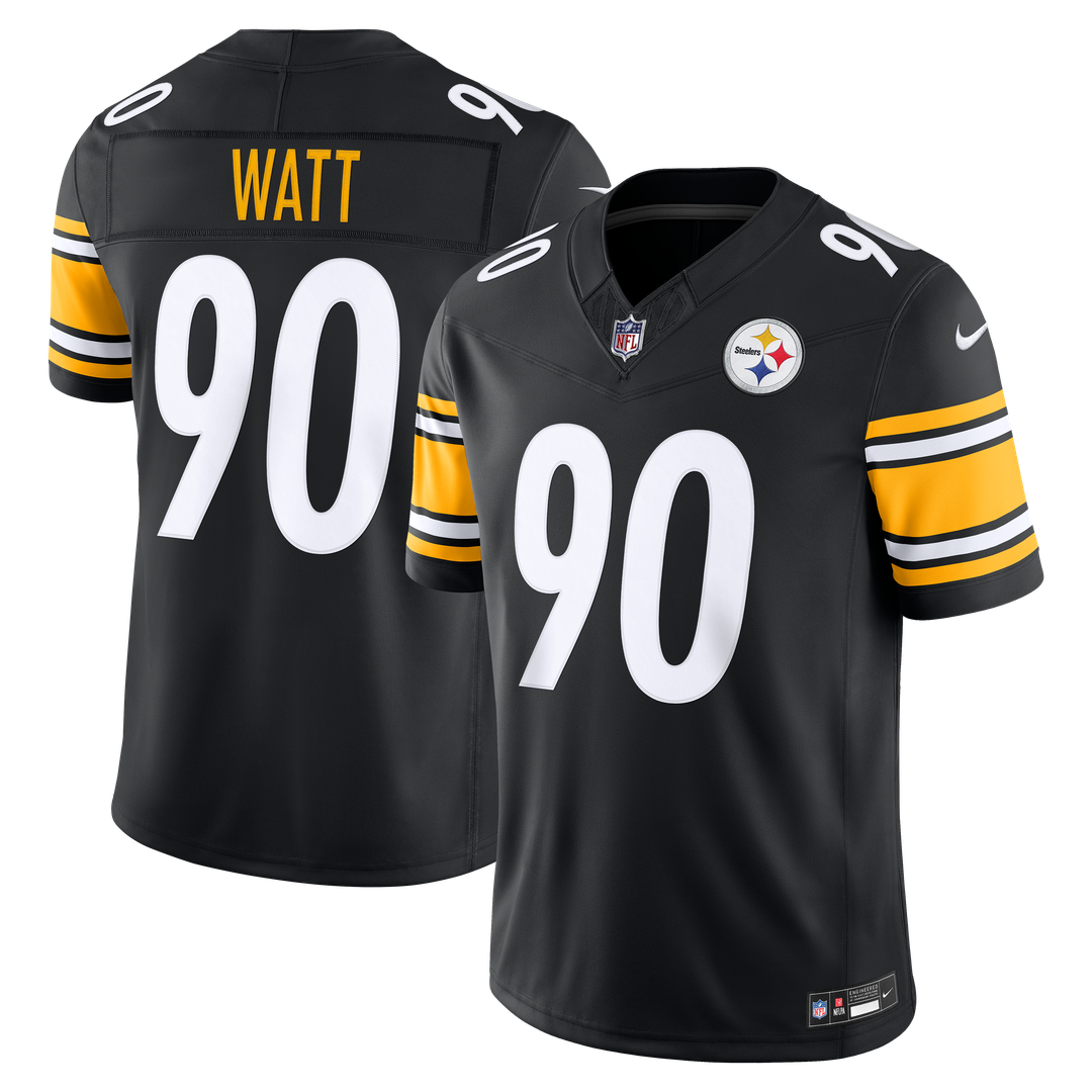 T.J. Watt Pittsburgh Steelers Gold Alternate Vapor F.U.S.E. Stitched Limited Jersey