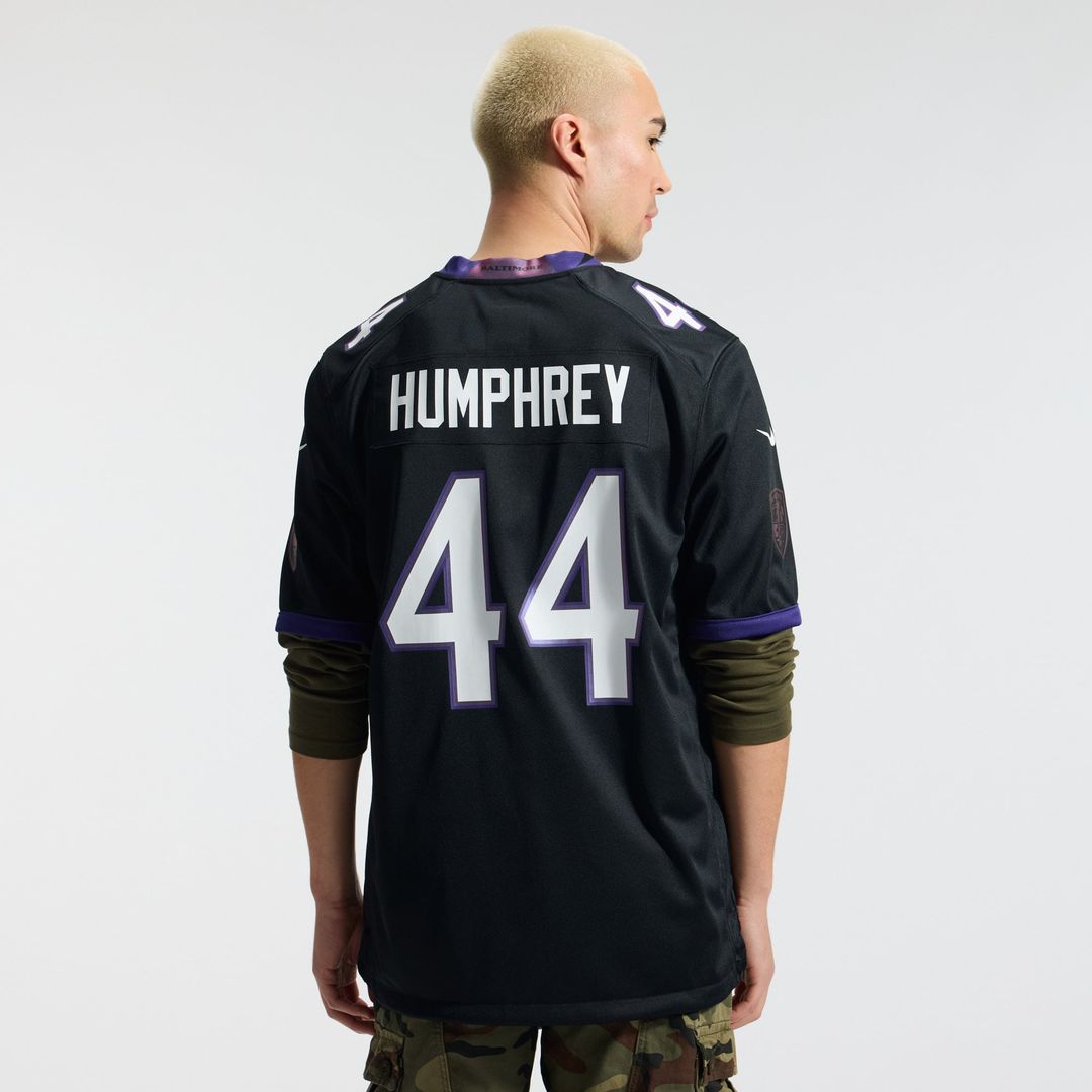 Marlon Humphrey Baltimore Ravens Black Alternate Game Jersey