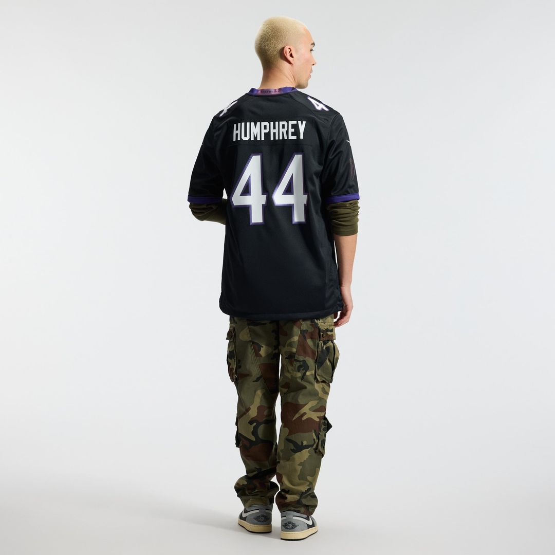 Marlon Humphrey Baltimore Ravens Black Alternate Game Jersey