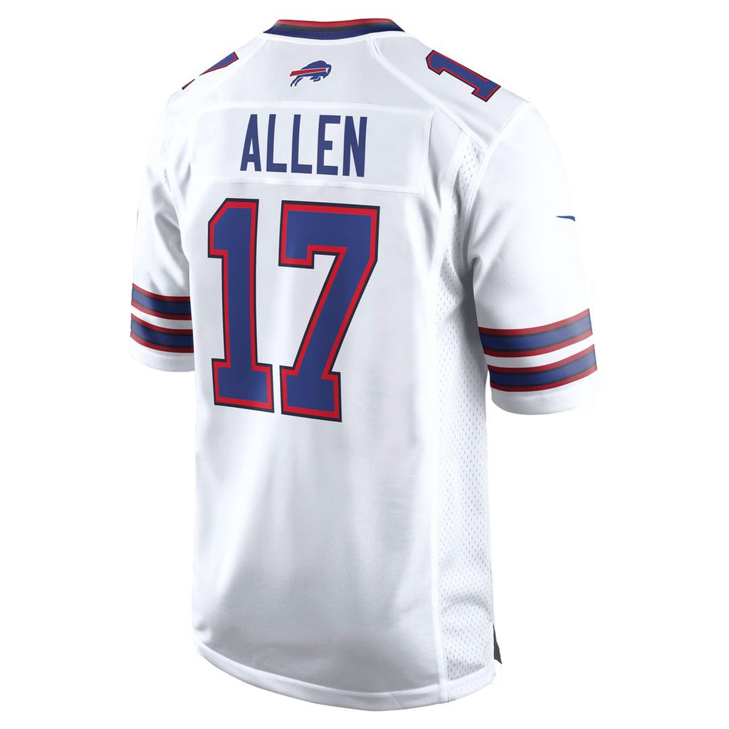 Josh Allen Buffalo Bills White White Game Player Jersey