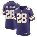 Adrian Peterson Minnesota Vikings Purple Alternate 2 Classic Retired Game Jersey