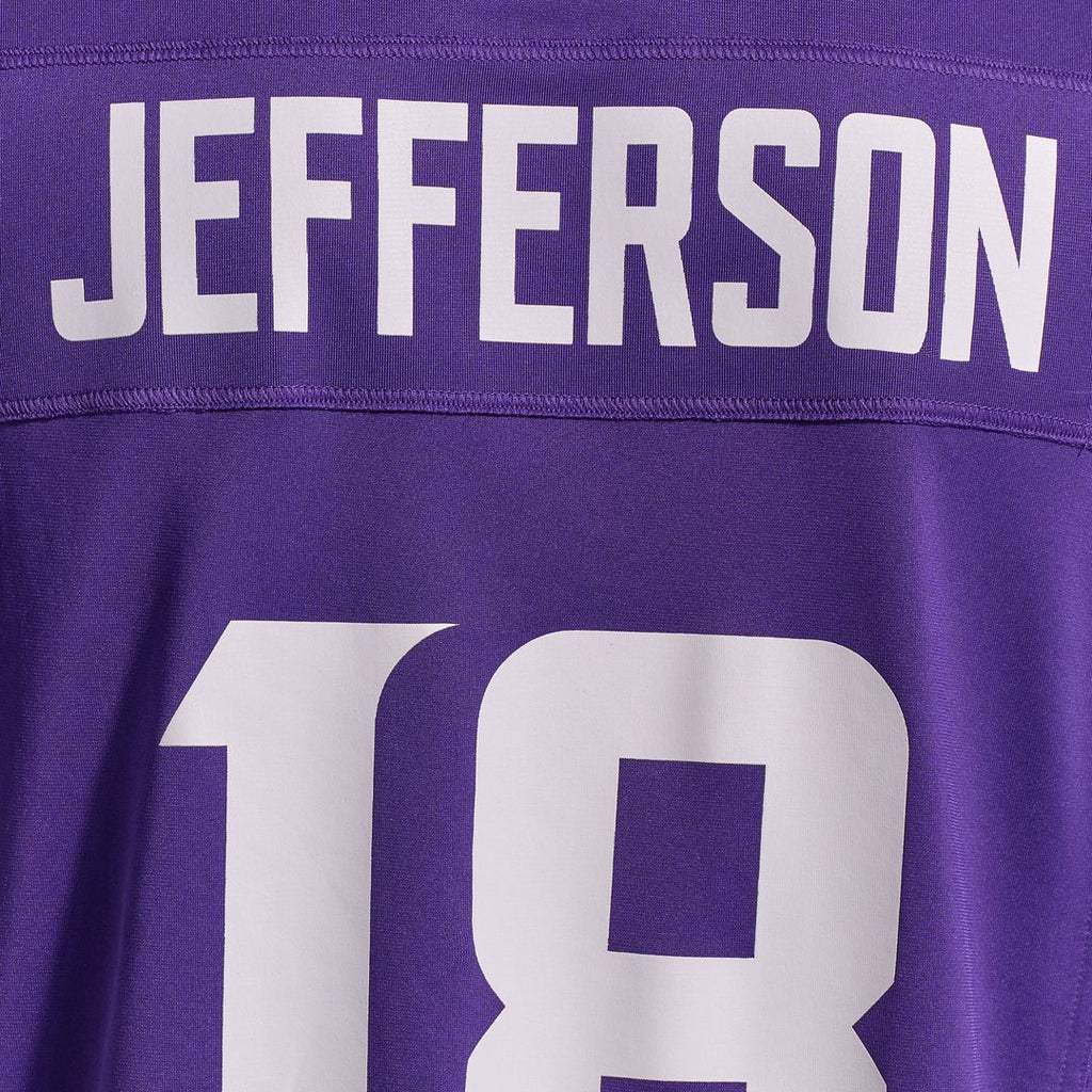 Justin Jefferson Minnesota Vikings Purple Player Game Jersey
