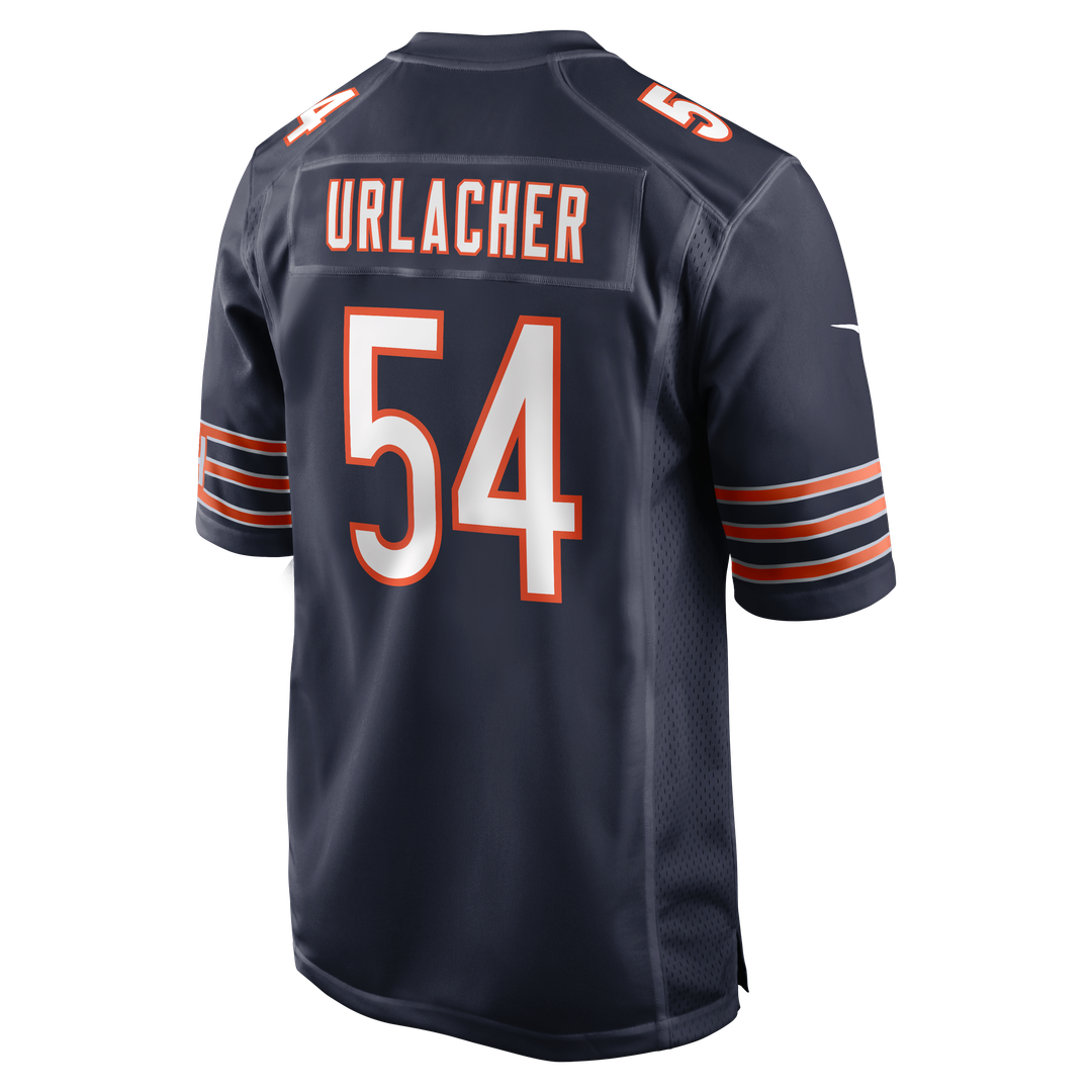 Brian Urlacher Chicago Bears White Retired Player Game Jersey