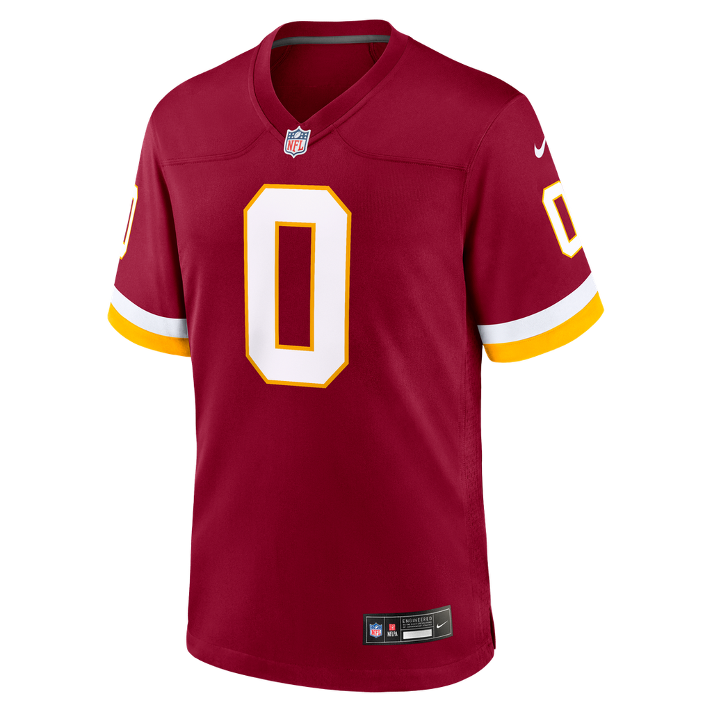 Washington Commanders Mike Sainristil White Game Super Bowl Era Jersey